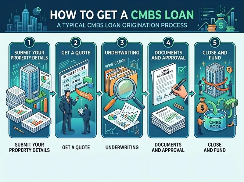 how to get a cmbs loan